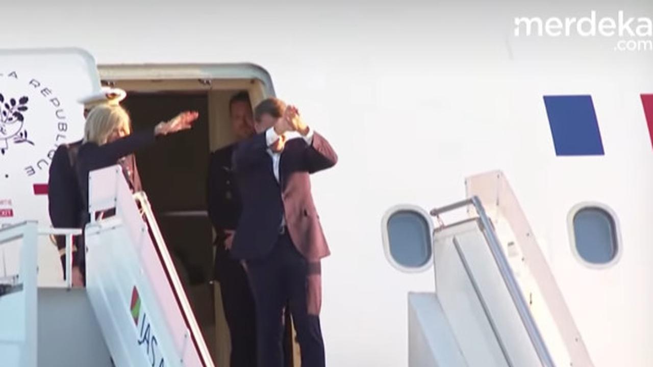 Momen Haru Perpisahan Presiden Prancis Macron, Diantar Prabowo dan Didit hingga Kirim Salam Persahabatan dari Pesawat