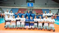 Timnas voli putra Indonesia akan menghadapi Kazakhstan pada laga kedua Pool C Asian Men's Volleyball Champions 2023. Pertandingan ini akan digelar di Hall 2 Ghadir Arena, Urmia, Iran, Minggu (20/8) pukul 16:45 WIB.&nbsp;(foto: avcvolley)