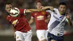 Manchester United tampil gemilang dengan mencukur LA Galaxy 7-0 pada laga persahabatan di Rose Bowl, Kalifornia, (23/7/2014). (REUTERS/Kelvin Kuo-USA TODAY Sports)