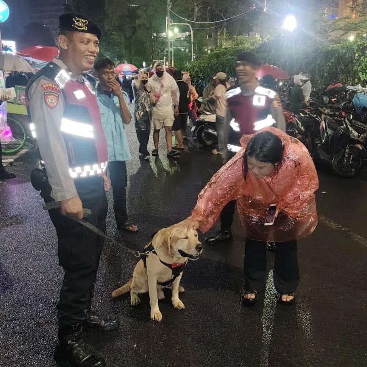 K-9 amankan malam tahun baru