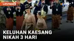 Nikahan 3 Hari, Kaesang Ngeluh