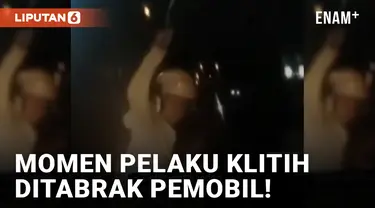 Pelaku Pembacokan Ditabrak Pengendara Mobil Usai Melawan Saat Dikejar