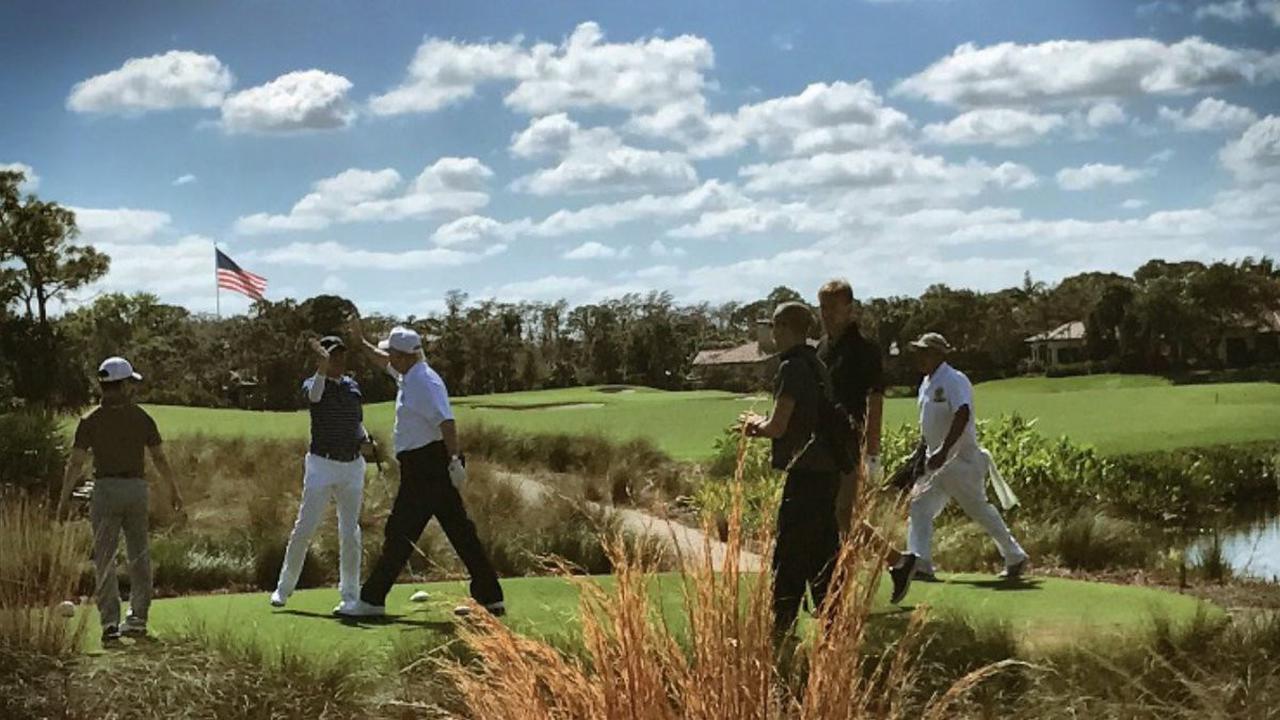 Trump Hadiri LIV Golf Bedminster, Dikawal Rudal Avenger