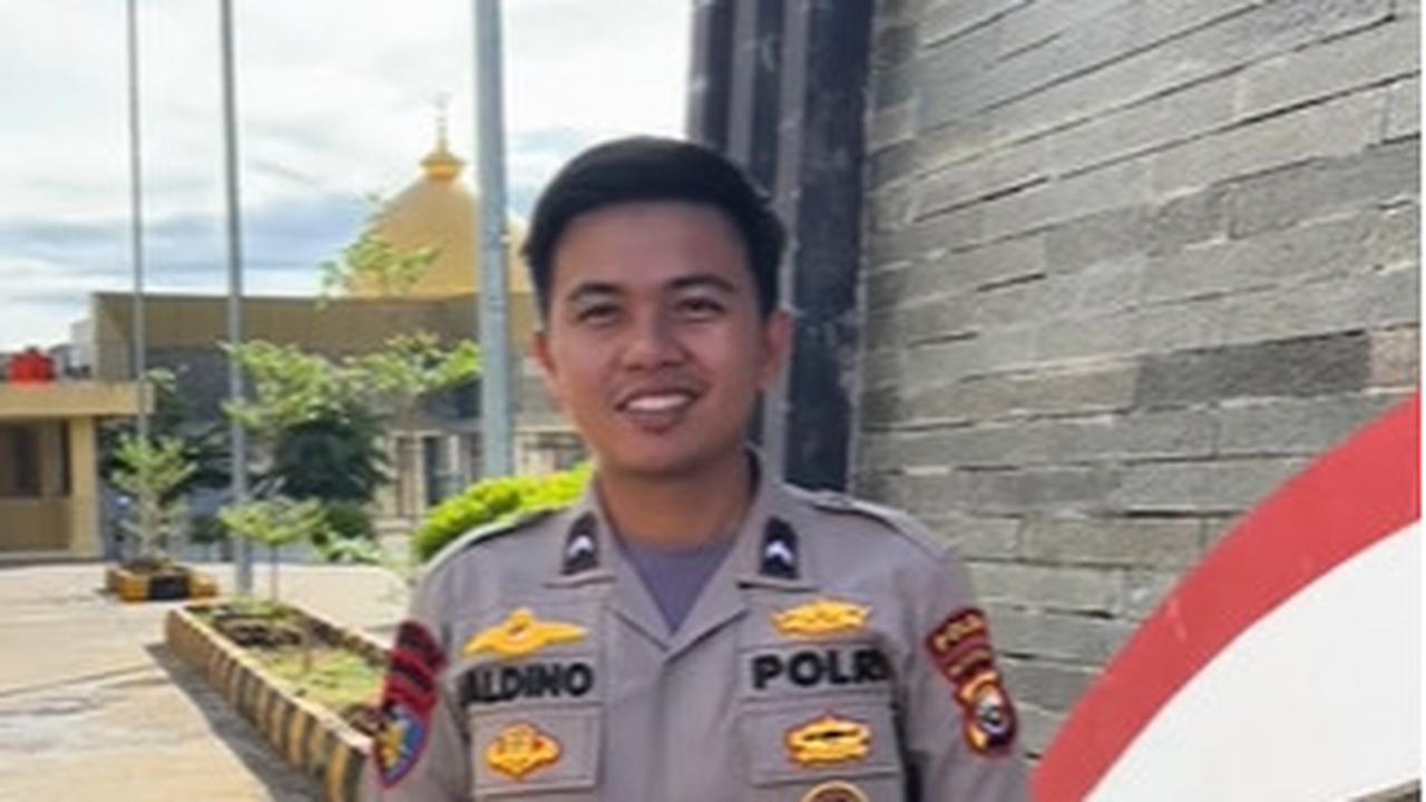 Bripda Aldino dan Bripda Thia merupakan salah satu pasutri yang berdinas di lokasi yang sama.
