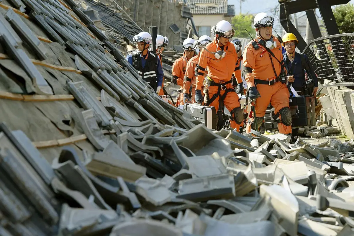 Gempa Jepang, Bayi Ini Selamat Meski Sempat Terjebak Rerutuhan