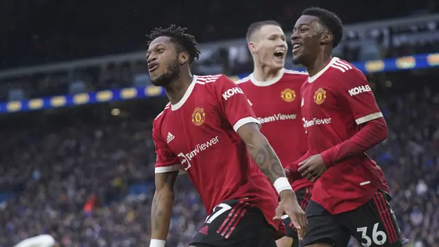 Foto: Dua Gol Pemain Pengganti Bawa MU Hancurkan Tuan Rumah Leeds United dalam Roses Derby di Liga Inggris