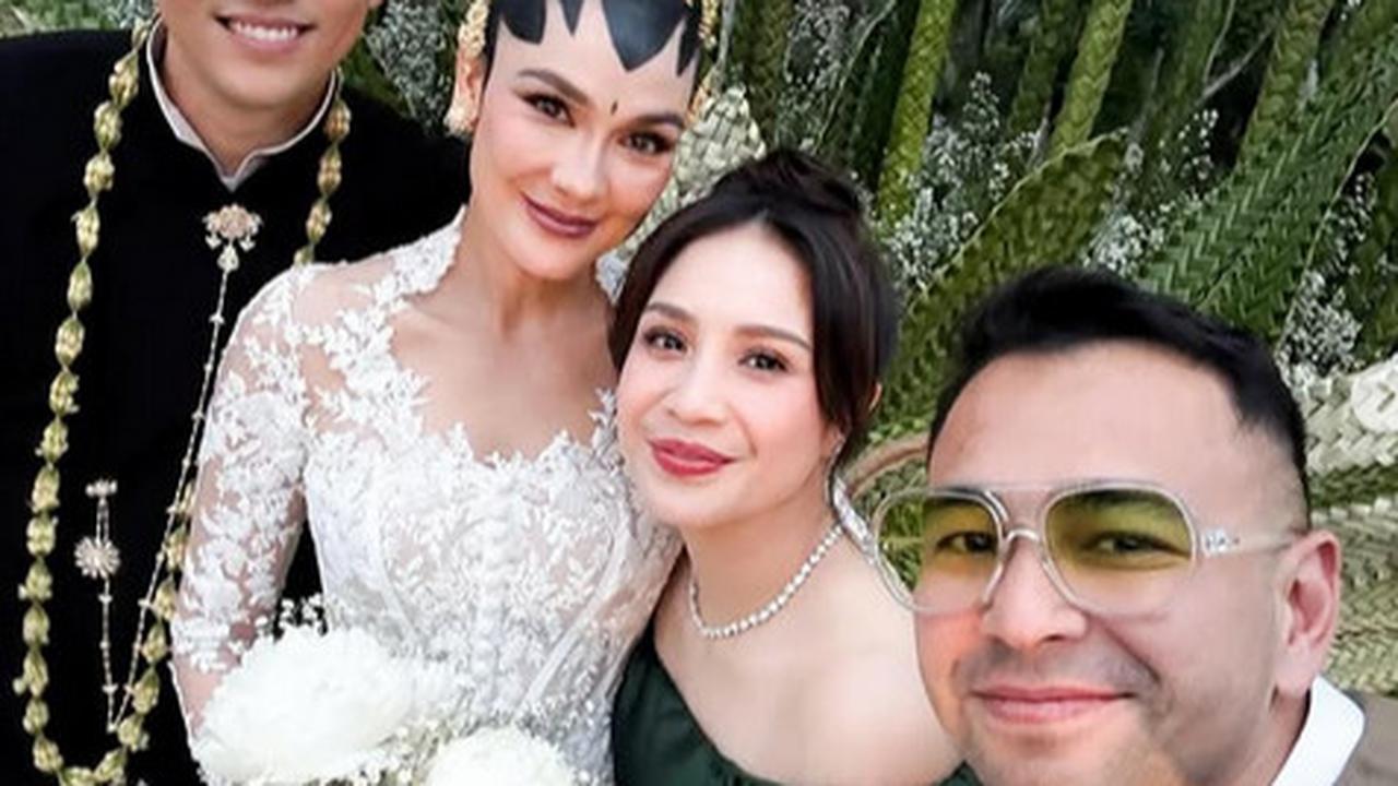 Disebut Salah Kostum, Segini Harga Dress Simple nan Elegan Nagita Slavina di Akad Nikah Luna Maya