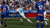 Dani Ceballos mencetak dua gol untuk Real Madrid saat berhadapan dengan Alaves pada laga pekan keenam La Liga (23/9/2017). (doc. Real Madrid)
