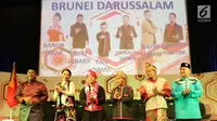 Dangdut Academy Asia 3 atau D'Academy Asia 3 perwakilan dari Brunei Darussalam. (Helmi Affandi/Liputan6.com)