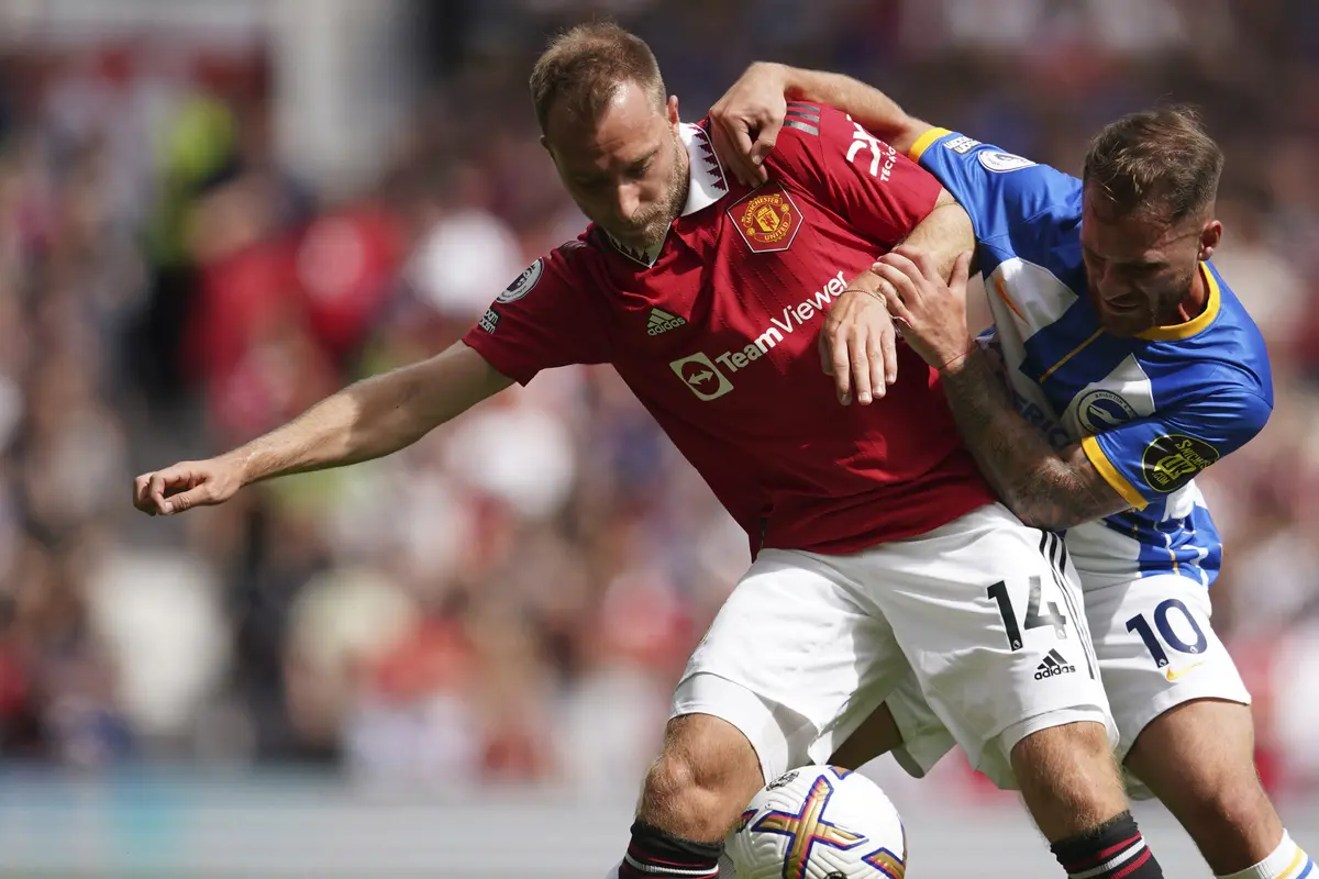 Foto: Debut Suram Erik ten Hag di Liga Inggris saat Manchester United Takluk dari Brighton di Pekan Pertama Liga Inggris 2022 / 2023