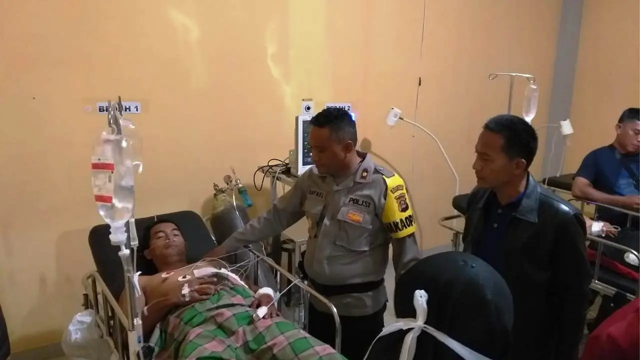 Ratusan Polisi Amankan Kabupaten Empat Lawang Pasca Diserang Warga