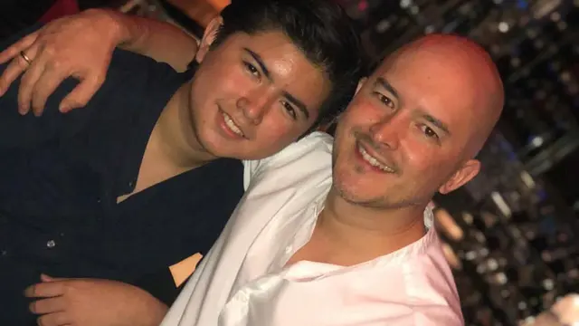 Potret Sean dan Ayah Kandung (Instagram/@seanmikaelalexander)