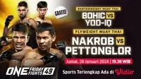 Link Live Streaming ONE Championship: ONE Friday Fights 49 di Vidio, Nonton Gratis. (Sumber: dok. vidio.com)