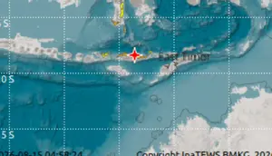 Peringatan Tsunami, Ini Titik Gempa M 7,7 di NTT