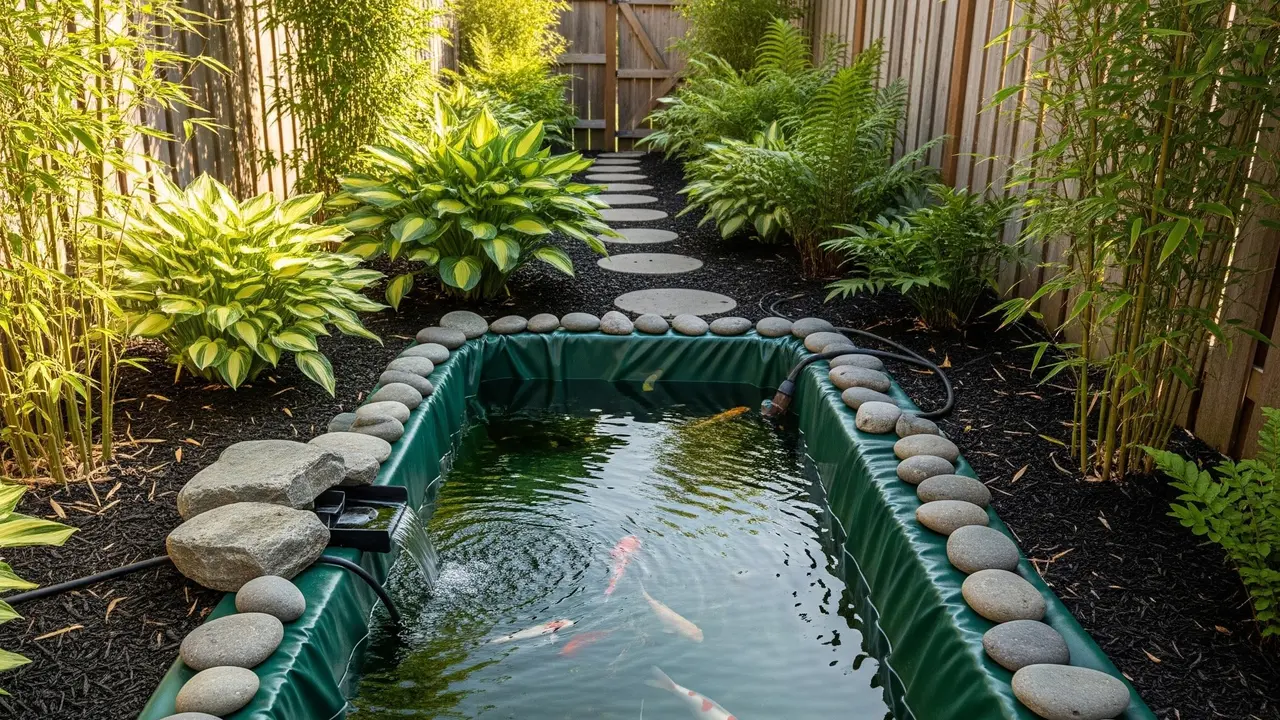 Cara Bikin Kolam Terpal Ikan Mas Anti Bau dan Stabil pH