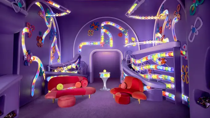 Markas Besar Inside Out hadir di Las Vegas. [Credit Damien Maloney]