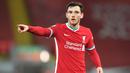 Andy Robertson. Di dua laga awal, bek kiri Liverpool berusia 27 tahun ini belum diturunkan karena masih dalam tahap pemulihan dan digantikan oleh Kostas Tsimikas. Dengan kondisi yang sudah fit, Andy Robertson kemungkinan akan menjadi starter. (Foto: AFP/Pool/Paul Ellis)