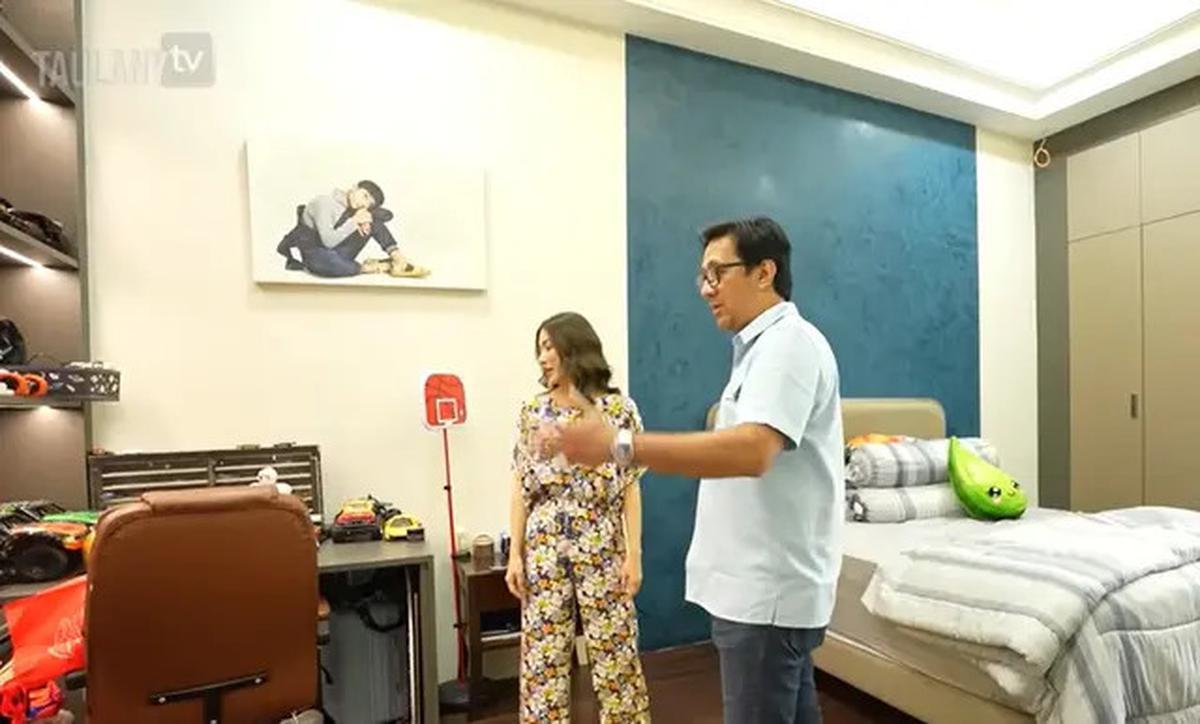 9 Potret Kamar Tidur Anak di Rumah Sarwendah, Desainnya Lucu dengan Playground