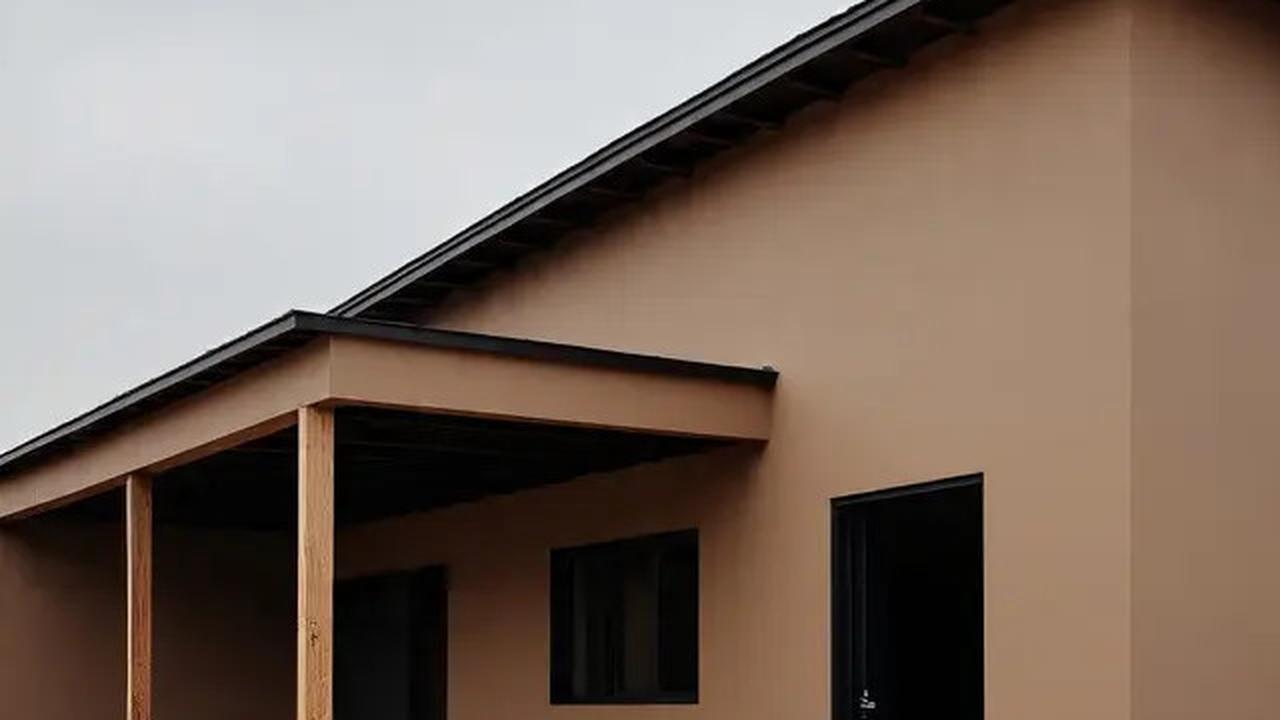 7 Desain Rumah Sederhana Warna Coklat Muda 6 x 12 Meter, Pilihan Tepat untuk Hunian Hangat