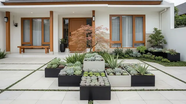 Desain Area Depan Rumah Ala Japandi yang Estetik/Gemini AI
