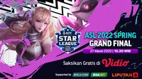 Saksikan, Live Streaming Grand Final AOV Star League 2022 Minggu, 27 Maret di Vidio