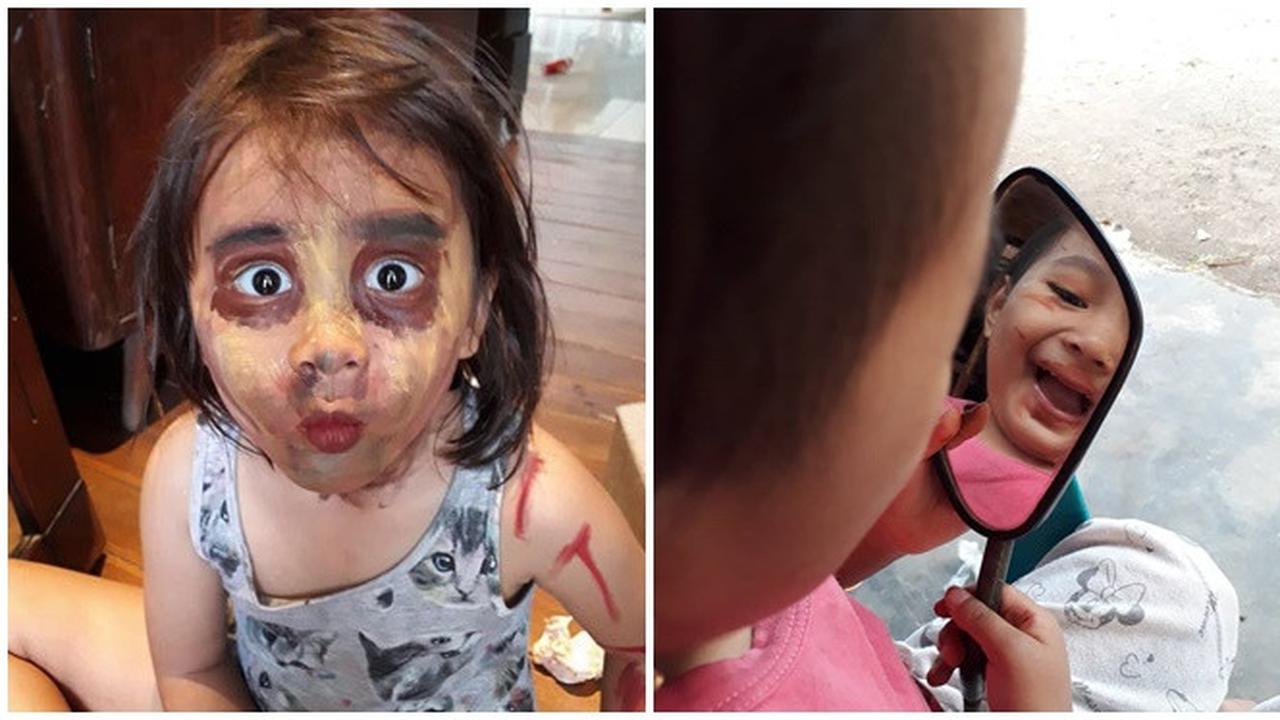 Kelakuan Anak-Anak Saat Makeup Ini Bikin Ketawa Ngakak