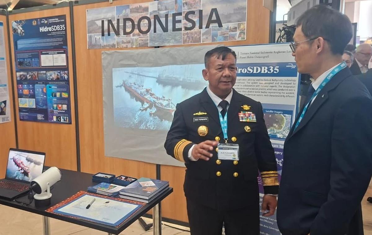 FOTO: Pushidrosal TNI AL Perkuat Peran Indonesia dalam Forum Hidrografi Dunia di Monaco