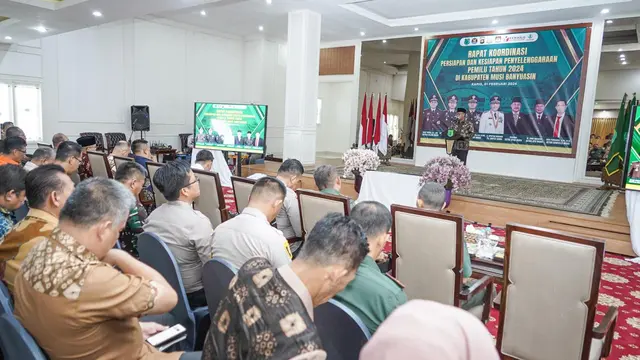 Siap 100 Persen Distribusi Logistik Pemilu, Musi Banyuasin Terkendala Rawan Banjir