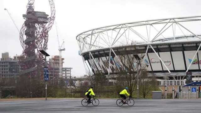 FOTO: Suasana London Saat Inggris Terapkan Lockdown Nasional Ketiga
