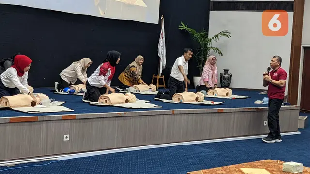 Cegah Kematian Pasien Serangan Jantung, Kenali Gejala Khas dan Bantuan Hidup Dasar (2/11/2023). Foto: Liputan6.com/Ade Nasihudin.