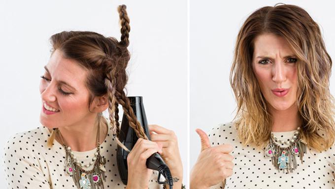 Tutorial Sulap Rambut  Lurus  Jadi Bergelombang  Dalam 