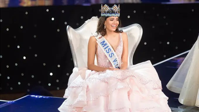 Stephanie Del Valle pemenang Miss World 2016. (AFP/Bintang.com)