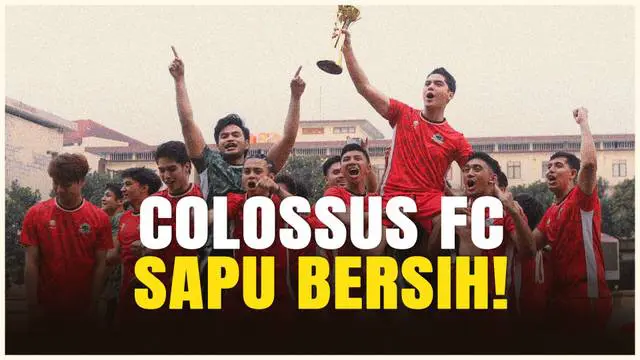 VIDEO: Colossus FC Jadi Juara Celebrity Trofeo Cup 2025, Usai Gasak Selebritis FC dan StandupIndo FC