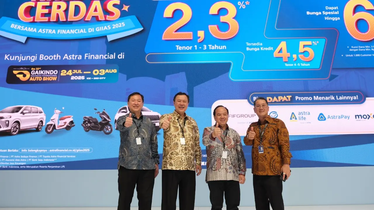 Astra Credit Companies (ACC) dan Toyota Astra Financial Services (TAF), menghadirkan program bunga spesial di GIIAS 2025