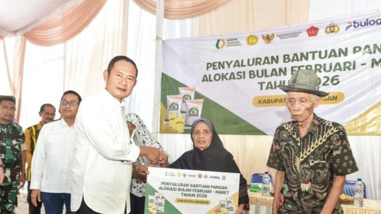 Pemkab Lamongan Salurkan Bantuan Pangan untuk 177 Ribu KPM, Jaga Ketahanan Pangan Masyarakat