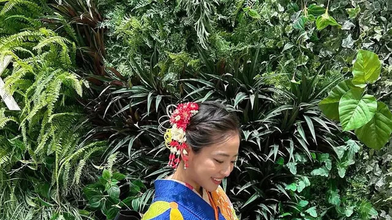 Gaya Haruka Nakagawa Dibalut Kimono saat Pulang Kampung, Tampilan Perempuan Jepang Sesungguhnya