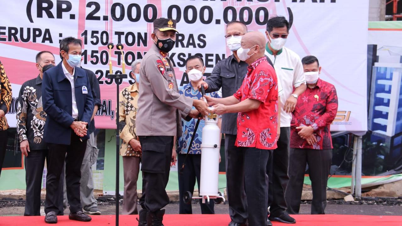 Bantuan Covid-19 Terus Mengalir, Kapolda Sumsel: Akidi Effect