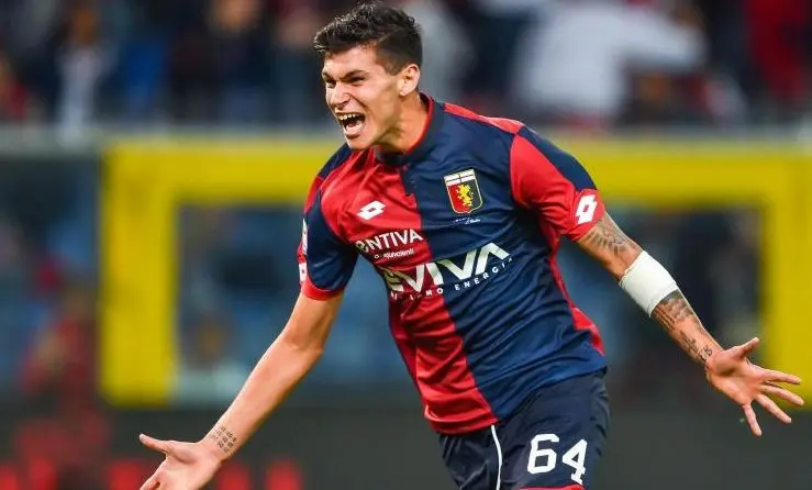 Striker muda Pietro Pellegri diminati AC Milan pada bursa transfer musim panas 2017. (twitter.com)