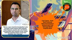 Cek Fakta: Satir Raffi Ahmad Rekomendasikan Asistennya Jadi Wakil Kepala BGN
