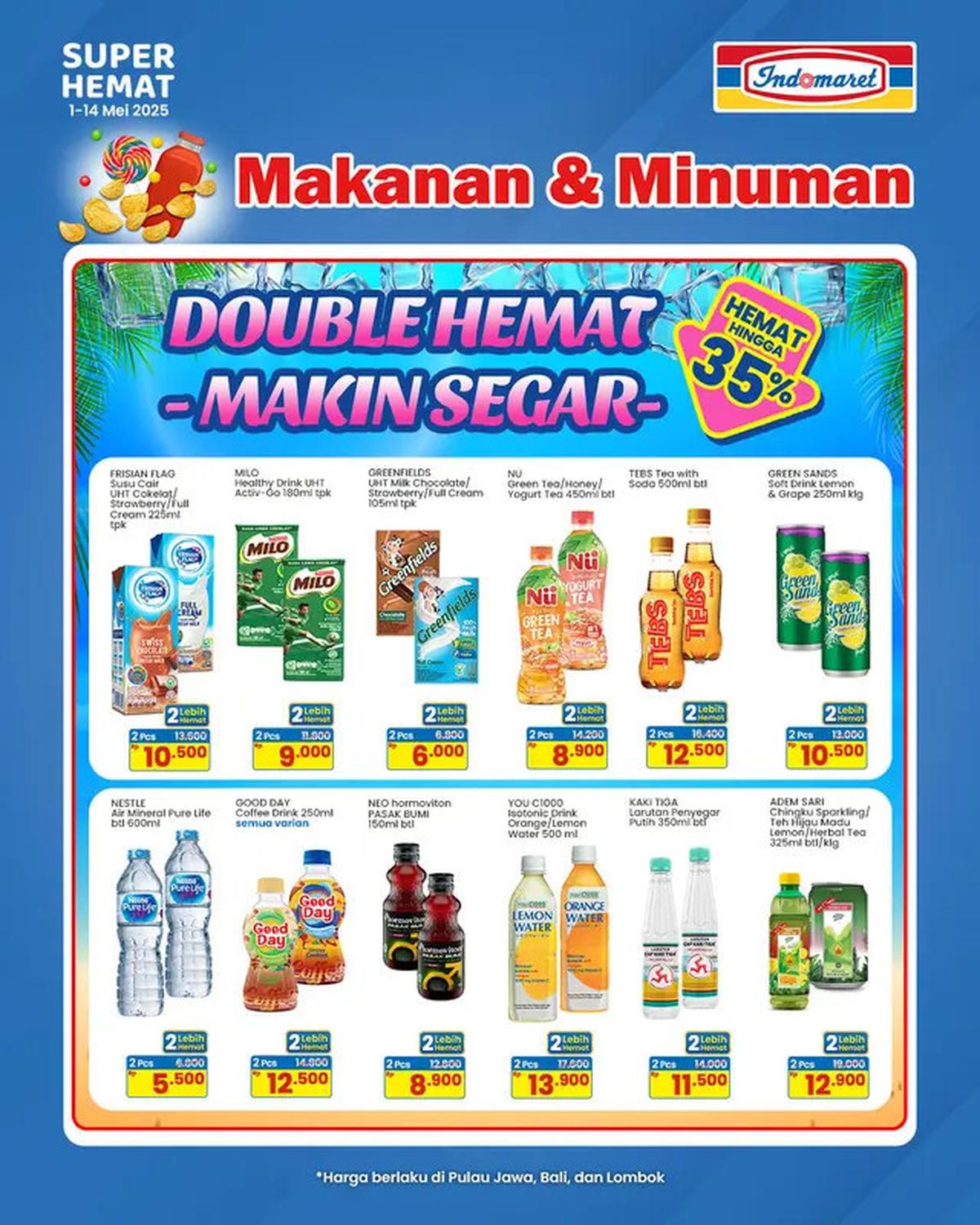 Promo Indomaret Hari Ini, Diskon Minyak Goreng, Susu, hingga Snack Favorit