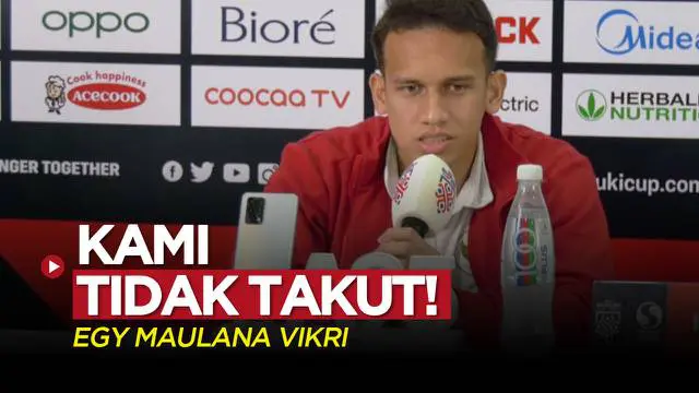 Berita video Egy Maulana Vikri sebut Timnas Indonesia tidak akan takut menghadapi Thailand jelang Final Piala AFF 2020.