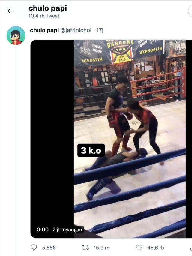 Unggahan Jefri Nichol. (Foto: Dok. Twitter @jefrinichol)