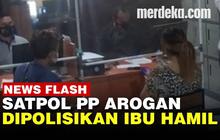 VIDEO: Buntut Pemukulan Wanita Hamil 9 Bulan Pemilik Warkop, Satpol PP Dipolisikan