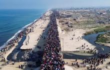 FOTO: Penampakan Lautan Warga Palestina Pulang ke Jalur Gaza Utara, Hamas Sebut Kemenangan Rakyat