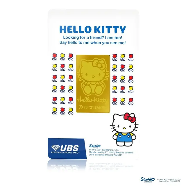 Peluncuran Logam Mulia Hello Kitty Dilengkapi dengan Teknologi Augmented Reality