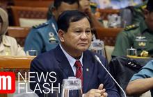 VIDEO: Menhan Prabowo Merasa Ditekan Rapat di Komisi I DPR