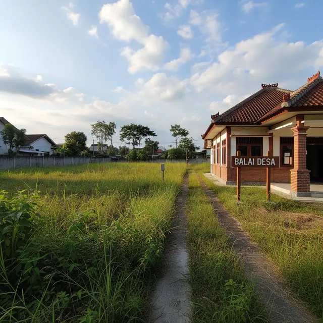 Lahan Kosong di Samping Balai Desa