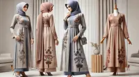 8 Model Gamis Kombinasi Kekinian 2025, Desain Elegan dan Nyaman untuk Berbagai Acara