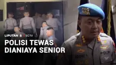 Dianiaya senior, seorang polisi muda tewas di mes Polda Kepulauan Riau dengan luka lebam di sekujur punggung. Dari delapan senior yang diperiksa, seorang ditetapkan sebagai tersangka.