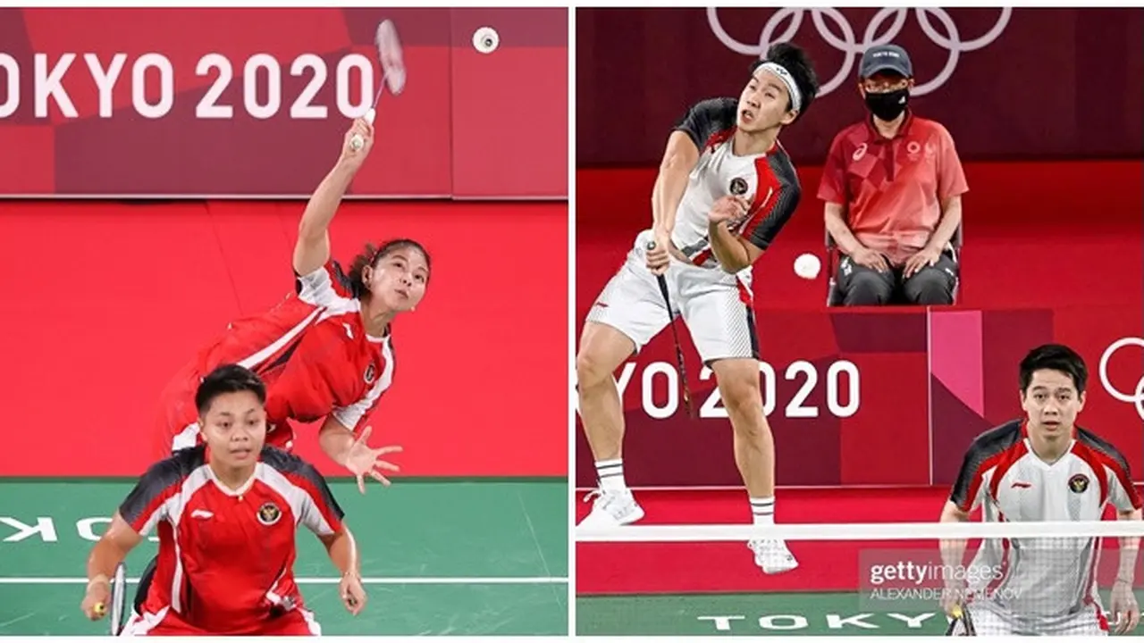Potret 6 Pasangan Ganda Indonesia saat di Lapangan, Penuh Semangat dan Perjuangan
